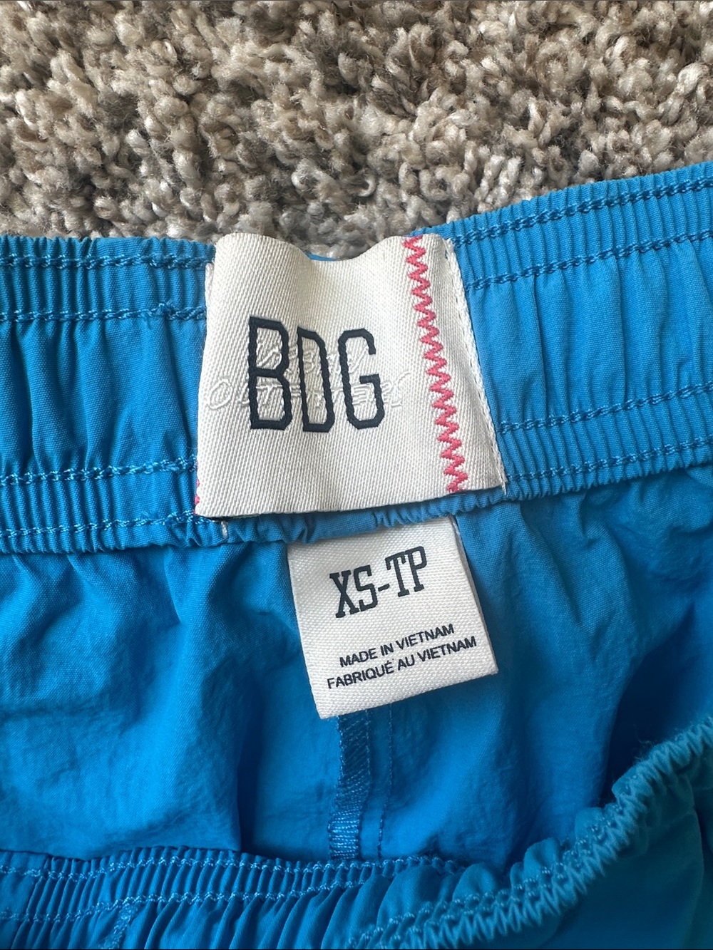 BDG Bright Blue Jess Nolyn Track Pants XS - Picture 2 of 13
